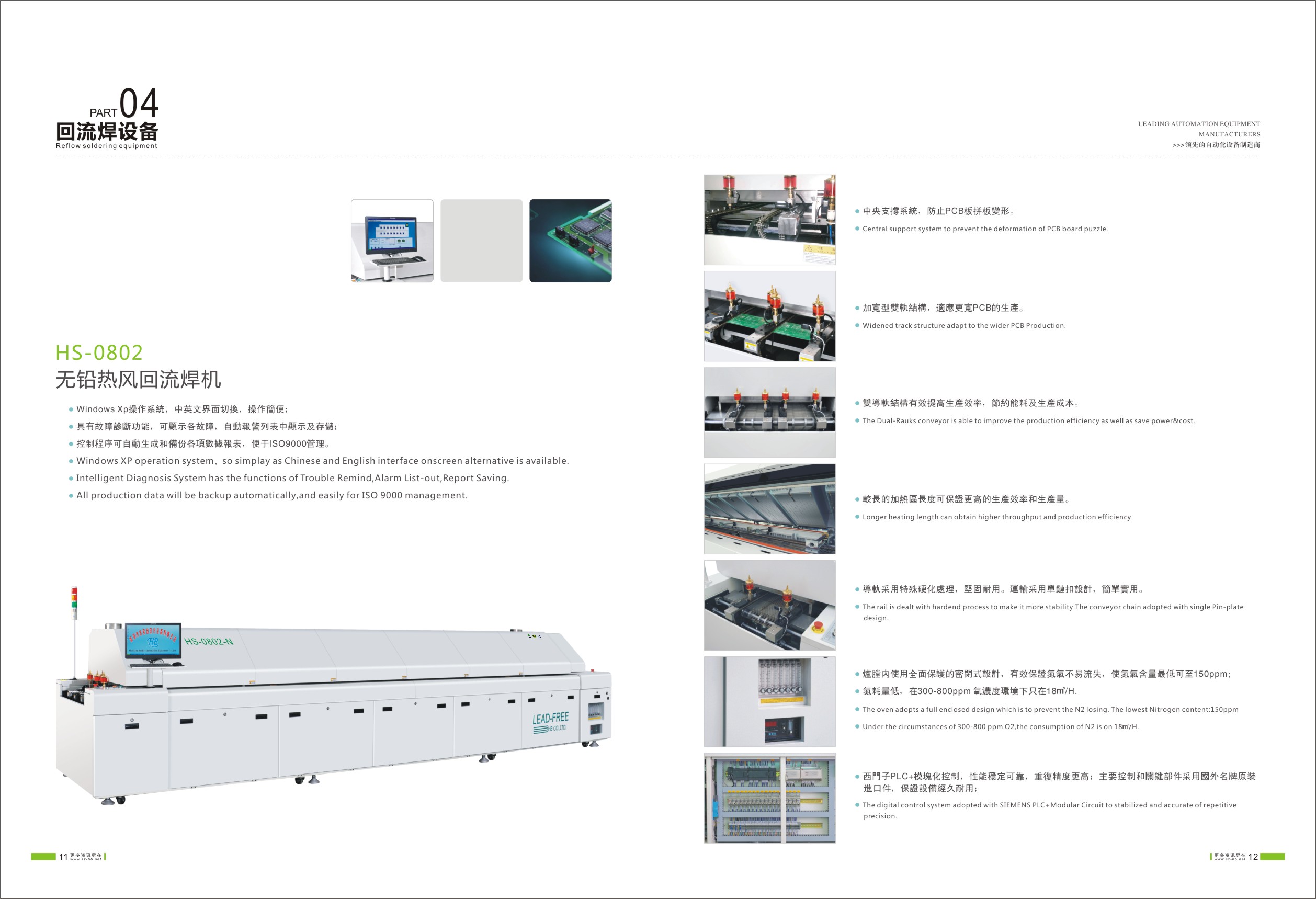 I.C.T-L12  Customized 12 Zones Reflow Soldering Oven LED Nitrogen Reflow  Oven from China manufacturer - I.C.T SMT Machine